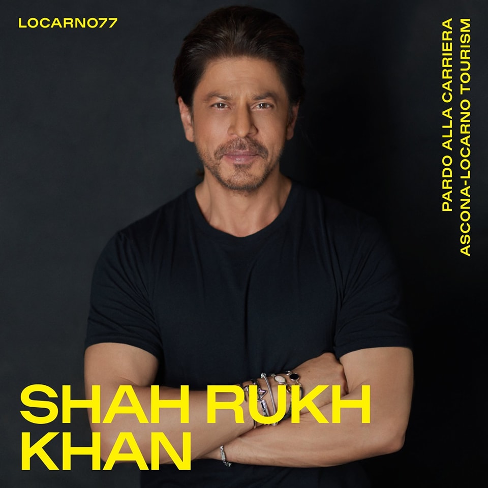 Shah Rukh Khan Receives Career Achievement Award at Locarno